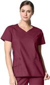 WonderWink Charity Fashion Y-Neck Scrub Top WonderWink Charity Fashion Y-Neck Scrub Top