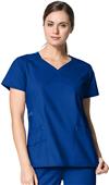 WonderWink Charity Fashion Y-Neck Scrub Top WonderWink Charity Fashion Y-Neck Scrub Top