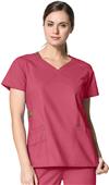 WonderWink Charity Fashion Y-Neck Scrub Top WonderWink Charity Fashion Y-Neck Scrub Top