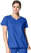 WonderWink Charity Fashion Y-Neck Scrub Top WonderWink Charity Fashion Y-Neck Scrub Top