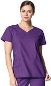 WonderWink Charity Fashion Y-Neck Scrub Top WonderWink Charity Fashion Y-Neck Scrub Top