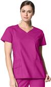 WonderWink Charity Fashion Y-Neck Scrub Top WonderWink Charity Fashion Y-Neck Scrub Top