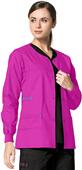 WonderWink Constance Snap Front Scrub Jacket WonderWink Constance Snap Front Scrub Jacket