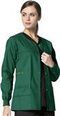WonderWink Constance Snap Front Scrub Jacket WonderWink Constance Snap Front Scrub Jacket