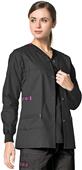 WonderWink Constance Snap Front Scrub Jacket WonderWink Constance Snap Front Scrub Jacket