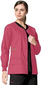 WonderWink Constance Snap Front Scrub Jacket WonderWink Constance Snap Front Scrub Jacket