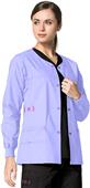 WonderWink Constance Snap Front Scrub Jacket WonderWink Constance Snap Front Scrub Jacket