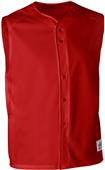 Alleson Warp Knit Full Button Baseball Vests Alleson Warp Knit Full Button Baseball Vests