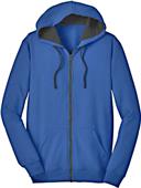 District Young Mens Concert Fleece Full-Zip Hoodie