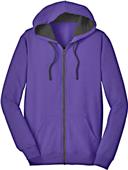 District Young Mens Concert Fleece Full-Zip Hoodie