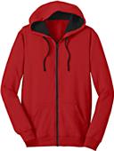 District Young Mens Concert Fleece Full-Zip Hoodie