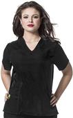 WonderWink Plus Curved V-Neck Scrub Top WonderWink Plus Curved V-Neck Scrub Top
