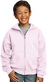 Port & Company Youth Full-Zip Hooded Sweatshirt