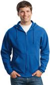 JERZEES NuBlend Full-Zip Hooded Sweatshirt