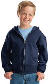 JERZEES Youth NuBlend Full-Zip Hooded Sweatshirt