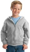 JERZEES Youth NuBlend Full-Zip Hooded Sweatshirt