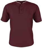 Alleson 2 Button Baseball Jerseys with Piping Alleson 2 Button Baseball Jerseys with Piping