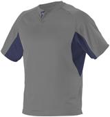 Alleson Two Button Henley Baseball Jerseys Alleson Two Button Henley Baseball Jerseys