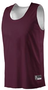 Outside: MAROON, Inside: WHITE