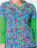WonderWink Sporty V-Neck Chevie Scrub Top