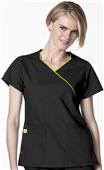 WonderWink Mock Wrap Lady Fit Hotel Scrub Top