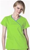 WonderWink Mock Wrap Lady Fit Hotel Scrub Top