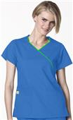 WonderWink Mock Wrap Lady Fit Hotel Scrub Top