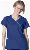 WonderWink Mock Wrap Lady Fit Hotel Scrub Top