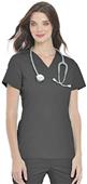 Landau Women's Smart Stretch Crossover Scrub Top Landau Women's Smart Stretch Crossover Scrub Top