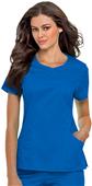 Landau Smart Stretch Curved Crossover Scrub Tunic