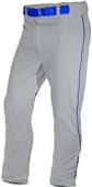 ALL-STAR Relaxed Fit Baseball Pants with Piping ALL-STAR Relaxed Fit Baseball Pants with Piping