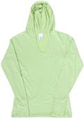J America Ladies TWISTED Long Sleeve Jersey Hood