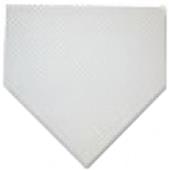 Rogers Small Groove Home Plate Replacement Top Rogers Small Groove Home Plate Replacement Top