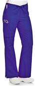 Landau Women's Natural Flare Cargo Scrub Pants
