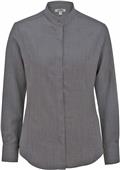 Edwards Mens Batiste Banded Collar Shirt Edwards Mens Batiste Banded Collar Shirt