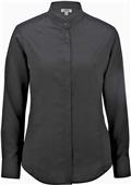 Edwards Mens Batiste Banded Collar Shirt Edwards Mens Batiste Banded Collar Shirt