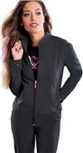 Smitten Women's Biker Chic Warm-Up Jacket