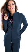 Smitten Women's Biker Chic Warm-Up Jacket