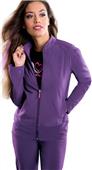 Smitten Women's Biker Chic Warm-Up Jacket