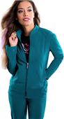 Smitten Women's Biker Chic Warm-Up Jacket