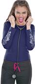 Smitten Women's Ink't Foil Tattoo Printed LS Tee
