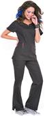 Smitten Women's Angel Rock Notch Neck Tee