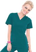 Smitten Women's Rock Goddess V-Neck Scrub Top