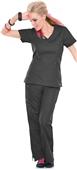 Smitten Women's Spotlight Wrap Neck Scrub Tunic Smitten Women's Spotlight Wrap Neck Scrub Tunic