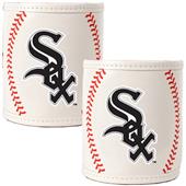 MLB Chicago White Sox Baseball 2pc Can Holder Set