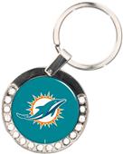 NFL Miami Dolphins Rhinestone Key Chain