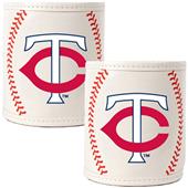 MLB Minnesota Twins Baseball 2pc Can Holder Set
