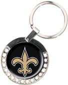 NFL New Orleans Saints Rhinestone Key Chain