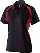 Holloway Ladies Circuit Zip Neck Polo Shirt