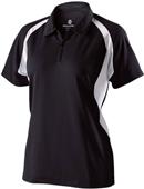 Holloway Ladies Circuit Zip Neck Polo Shirt